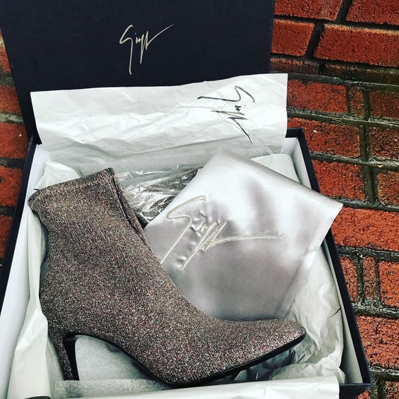 giuseppe zanotti glitter boots